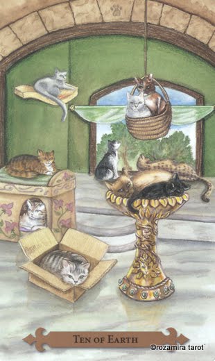 Mystical Cats Tarot